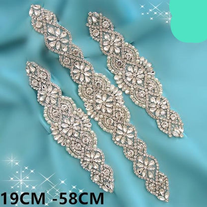 9392.000  Apliques - Cintos Artesanais em Strass